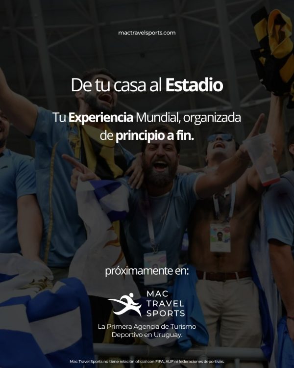Mundial 2026: Paquetes para seguir a Uruguay - Imagen 3